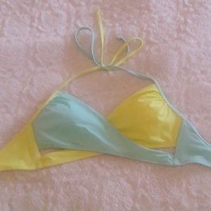 VS Pink Wrap Bikini Top M